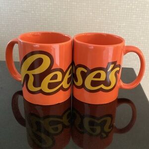 New Set of 2 Reese’s Peanut Butter Cups Coffee Mug Hershey’s Chocolate